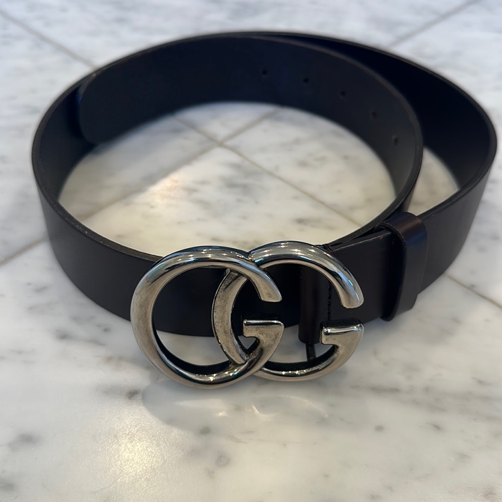 Authentic Gucci GG belt 85cm